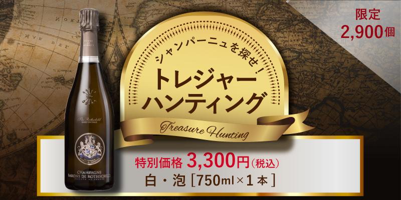 トレジャーハンティング3,300円白・泡 TH5-2 [750ml × 1]