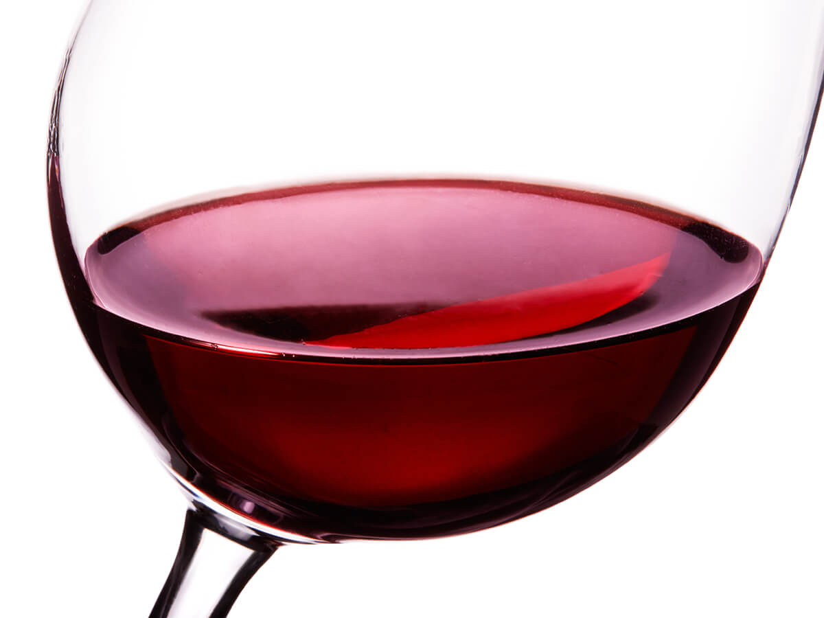 ワインの染み_赤ワイングラス