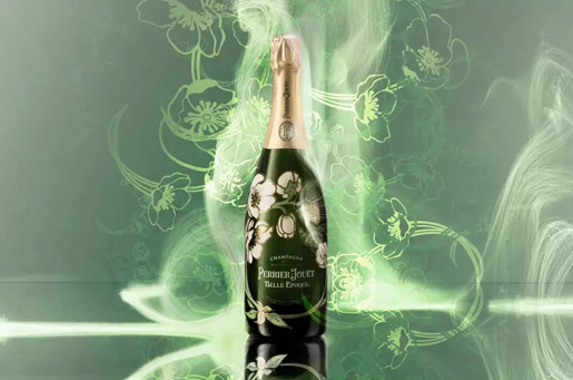 希少　クリストフル　ベルエポック　アネモネ　トレイ　美品 アネモネの花が印象的なボトルデザインのプレステージ・キュヴェ『2014