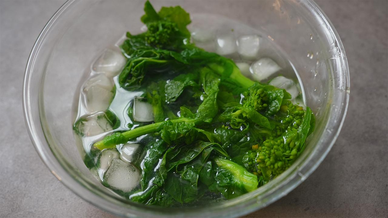 菜の花サラダ_工程