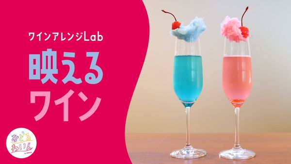 おうちで「映えるワイン」が飲みたい！【ワインアレンジLab】