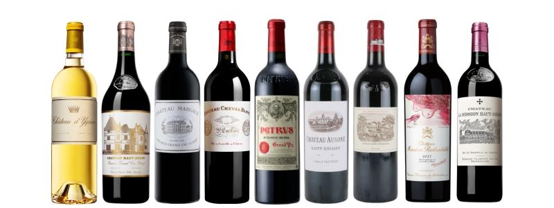 2017年 9大シャトーボルドーコレクションケース[750ml×9]