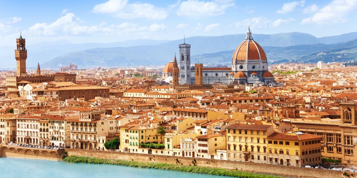 トスカーナ‐フィレンツェの風景