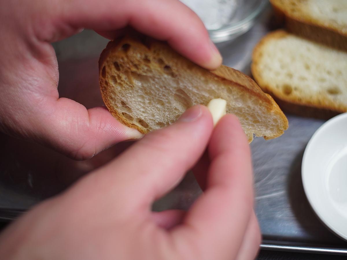 おろしイチゴのパンコントマテ風おつまみ_工程