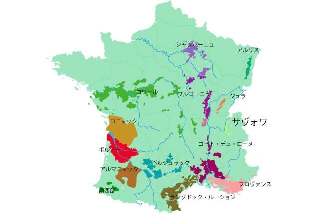 サヴォワ地図