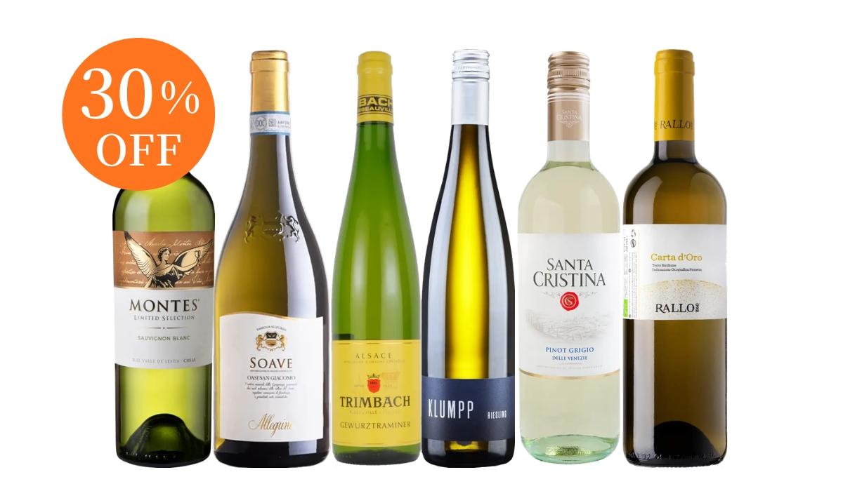 香り華やぐ！アロマティック白ワイン6本セット WW4-1 [750ml x 6]