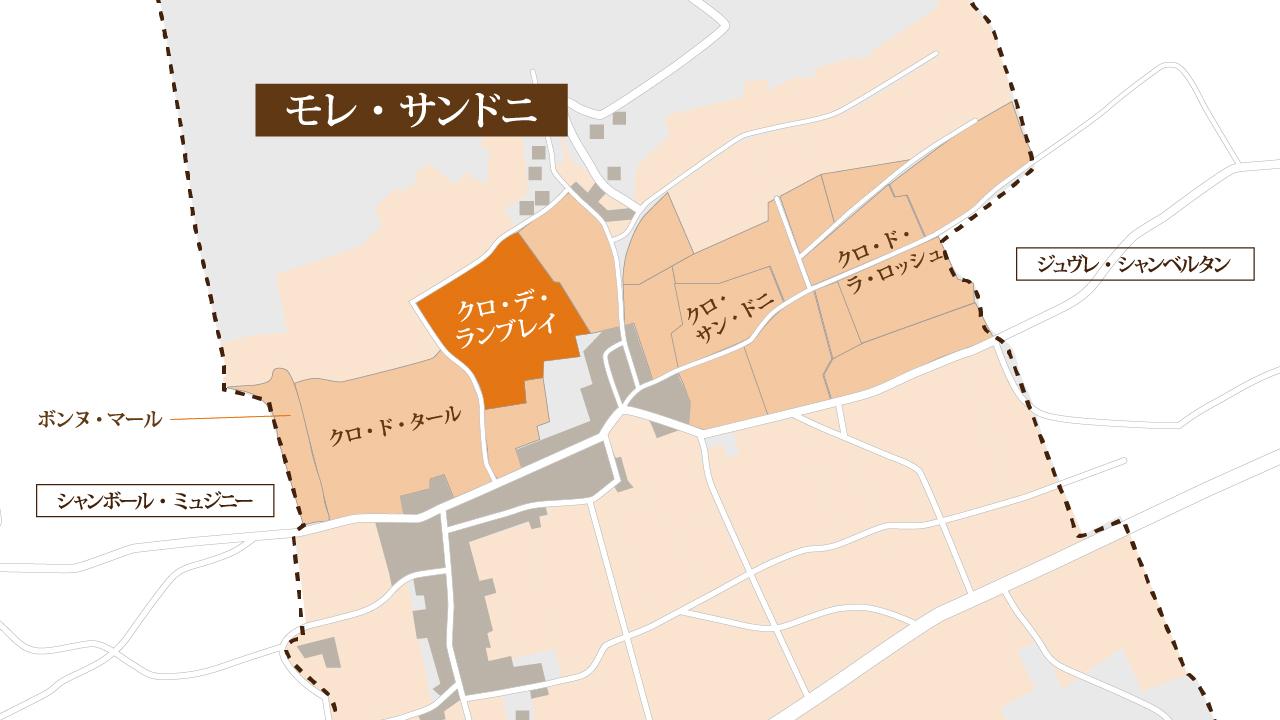 クロ・デ・ランブレイの地図