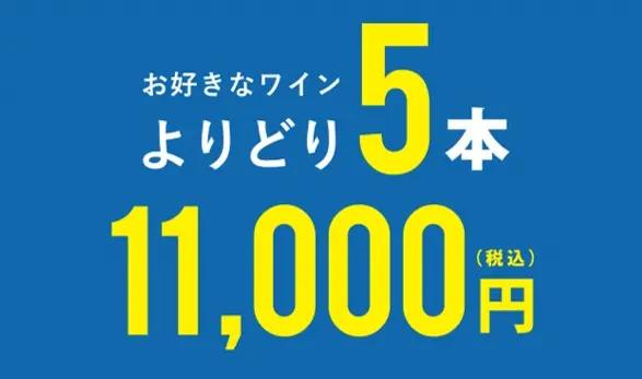 【期間限定】お得なよりどり5本セール！