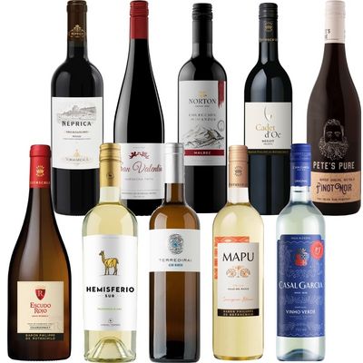 たっぷり大容量！周年祭限定セットA（赤白泡10本） QQ5-1 [750ml x 10]