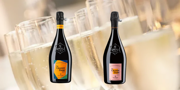 2月28日（土）～　ヴーヴ・クリコ　白・ロゼ　２グラスセット