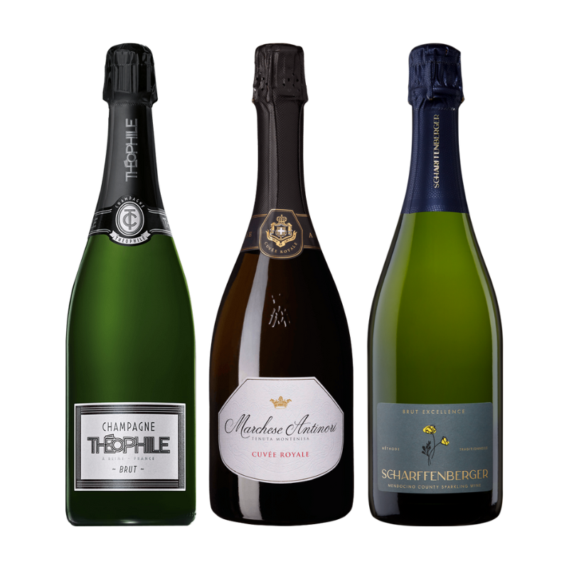 シャンパン 3本セット シャンパン入り！プレミアムスパークリング3本セット JC11-1 [750ml×3