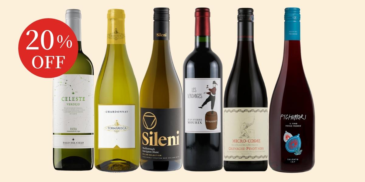 エノテカスタッフが投票で決定！ワイン屋大賞プティ・ヴァン6本セット PV1-2 [750ml x 6]