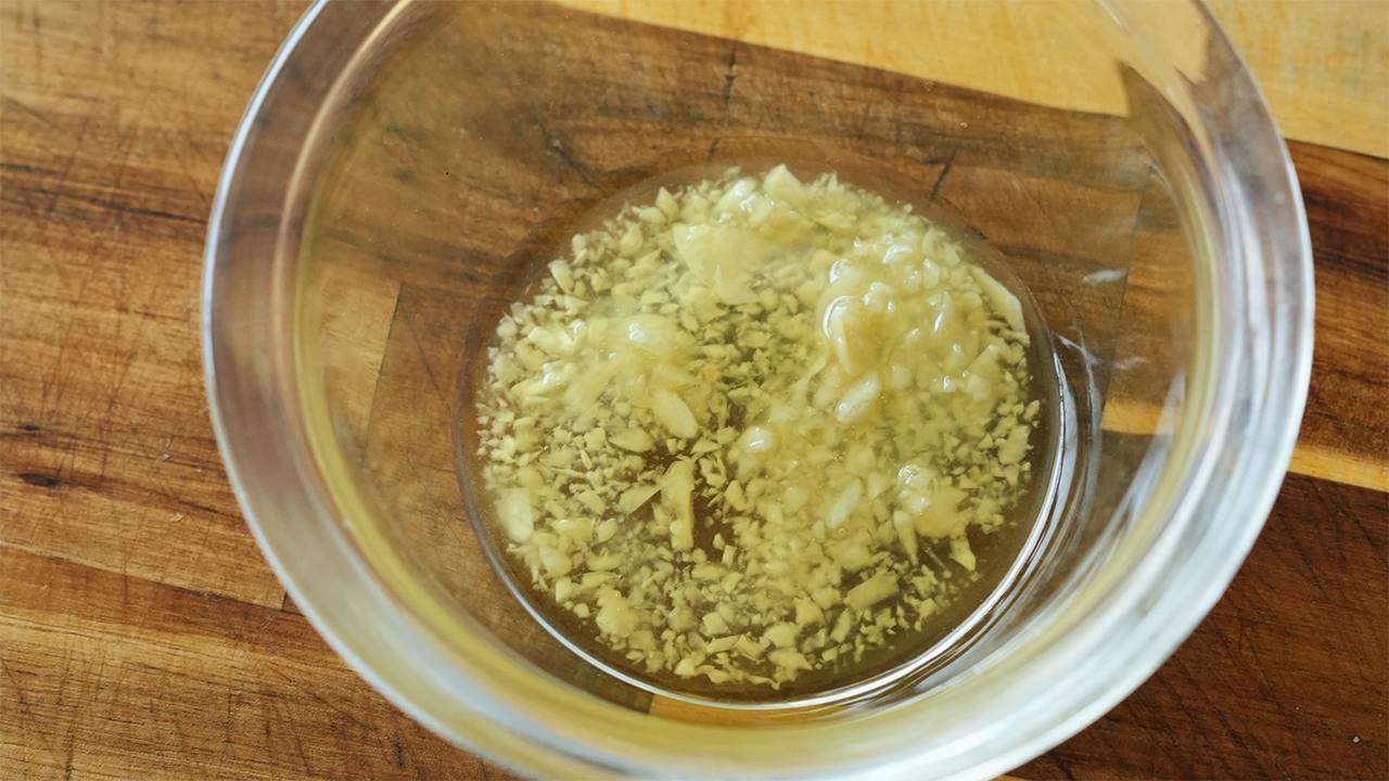 冷製パスタ風 梅の春雨サラダ_工程
