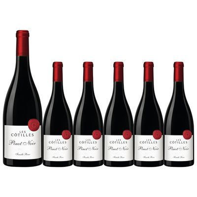 おトクに楽しむ！レ・コティーユ・ピノ・ノワール 6本まとめ買い [750ml x 6]