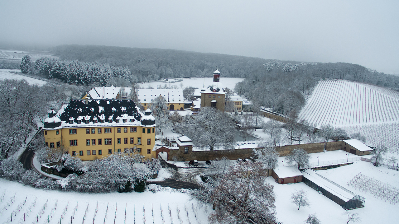 冬のドイツの風景