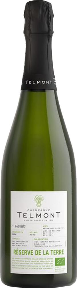 TELMONT RÉSERVE DE LA TERRE 2017 Telmont : Réserve de la Terre 2017 Champagne - Millesima
