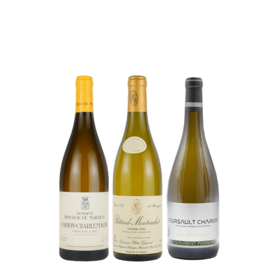 ブルゴーニュの銘醸地を厳選！極みの白ワイン3本セット GV5-2 [750ml x 3]