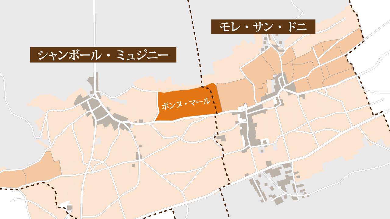 ボンヌ・マール地図