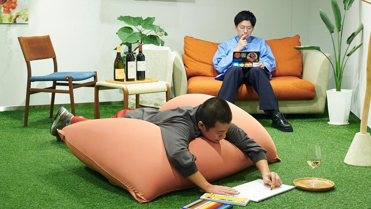 ひとり時間を過ごす様子