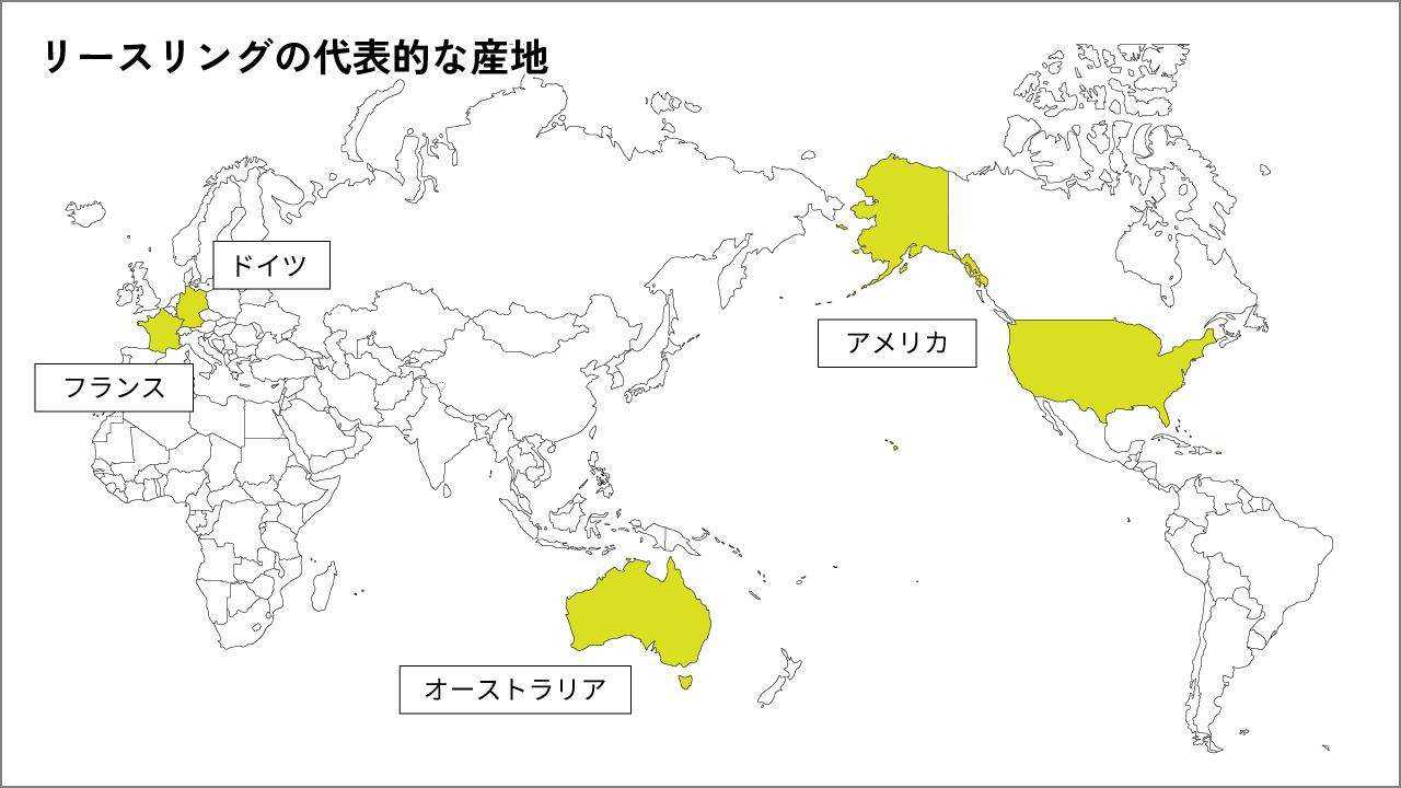 代表的な産地