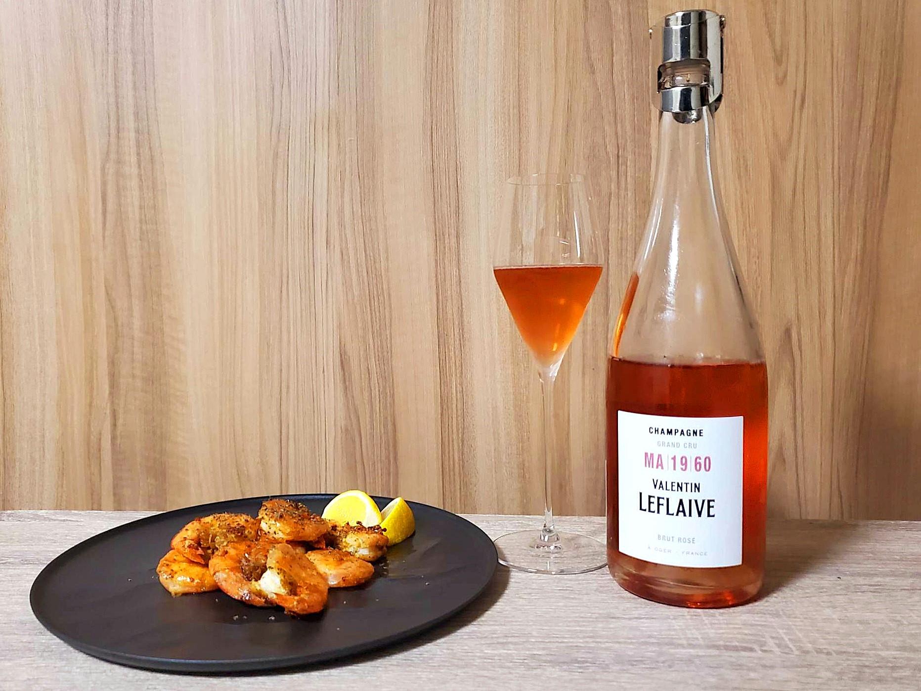 第24回スタッフおすすめペアリング！～ロゼシャンパーニュとエビ料理～