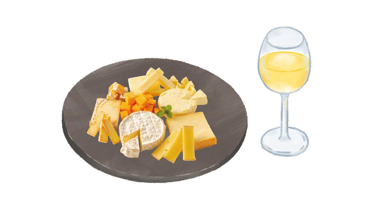 ワイン×チーズ