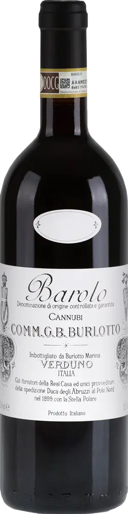 コメンダトーレ ブルロット バローロ カンヌビ Comm. G. B. Burlotto Barolo Vigneto | Vinica 無料のワインアプリ