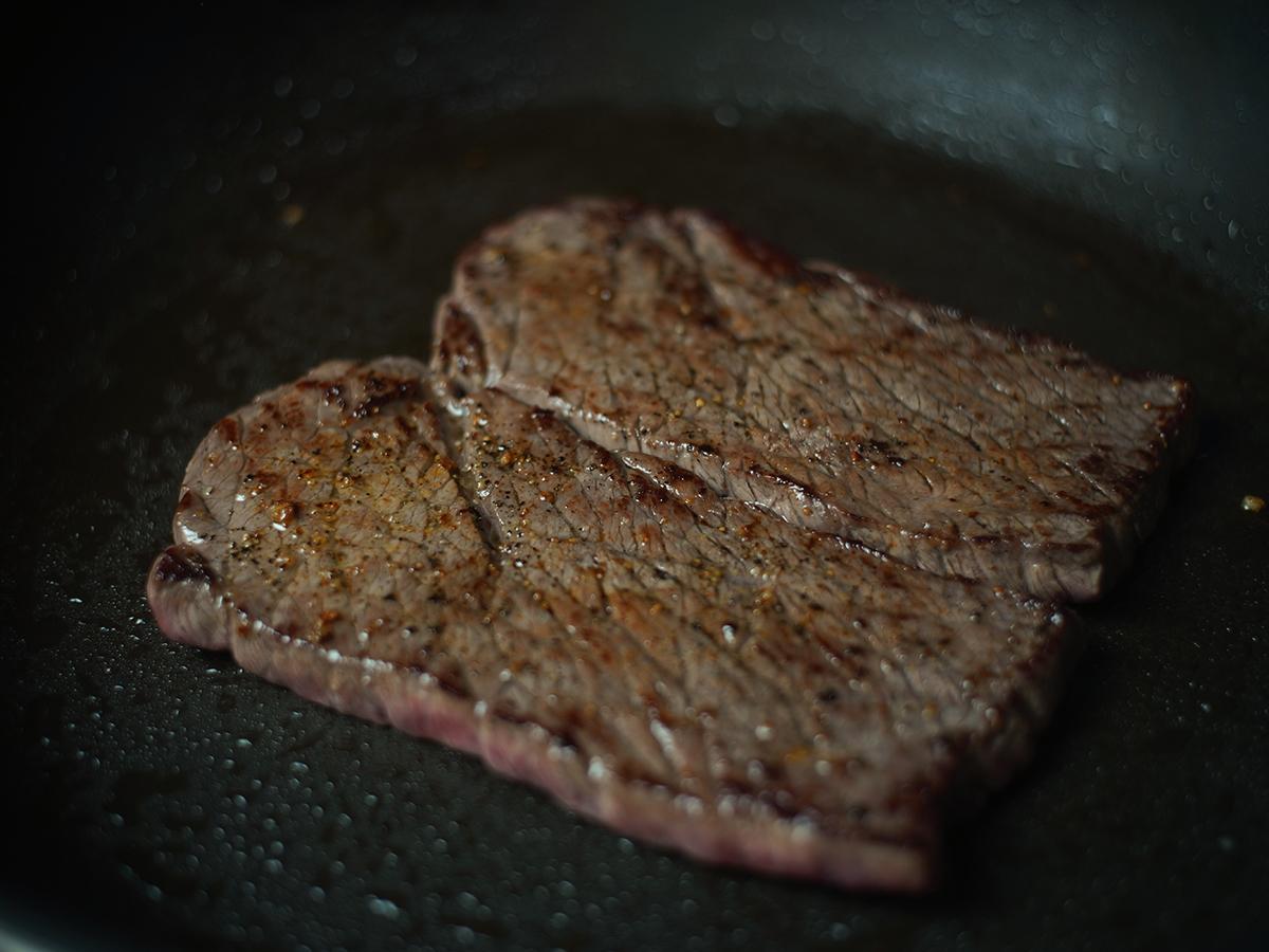 たっぷり薬味のタルタルステーキ_工程