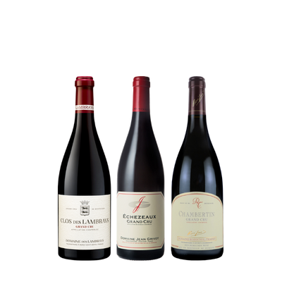 ブルゴーニュの特級畑を堪能！ 至高の赤ワイン3本セット GV5-1 [750ml x 3]
