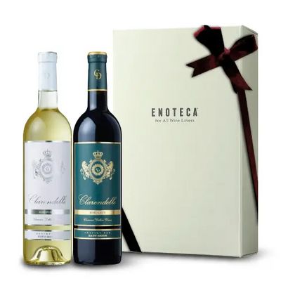 【紙箱込み・説明付き】フランスボルドー産紅白ワインギフトセット CR11-1