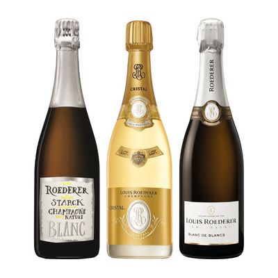 クリスタル入り！ルイ・ロデレール3本セット RW5-8 [750ml x 3]