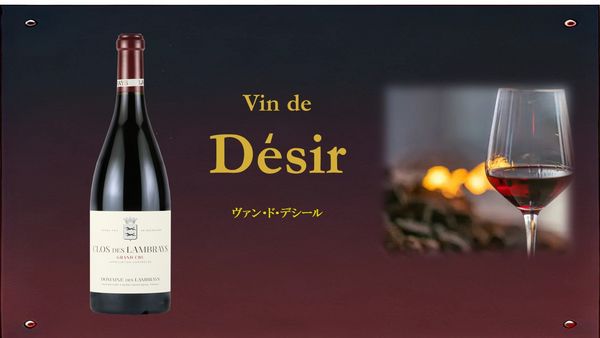 Vin de Desir 「ヴァン・ド・デシール」　赤ワイン編