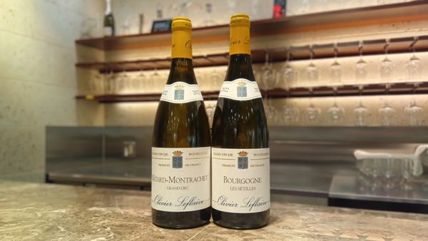 オリヴィエ・ルフレーヴより、グラン・クリュ バタール・モンラッシェ含むシャルドネ2種