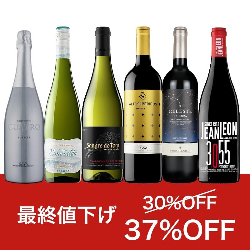 ベストバリュースペインワイン6本セット SP6-1 [750ml x 6