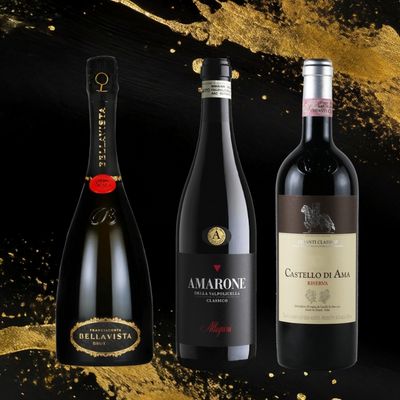 イタリア銘醸地を味わう！赤泡3本セット GV1-5 [750ml x 3]