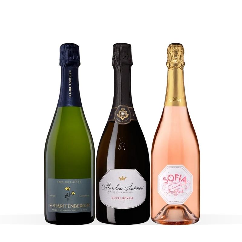 贅沢なひとときを楽しむ プレミアムスパークリング3本セット UT9-1 [750ml × 3]