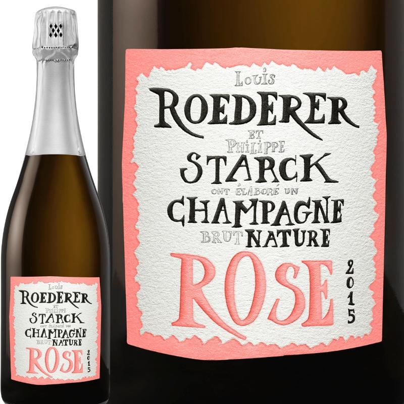 ルイ・ロデレール ブリュット・ナチュール・ロゼ フィリップ・スタルク [ボックス付]