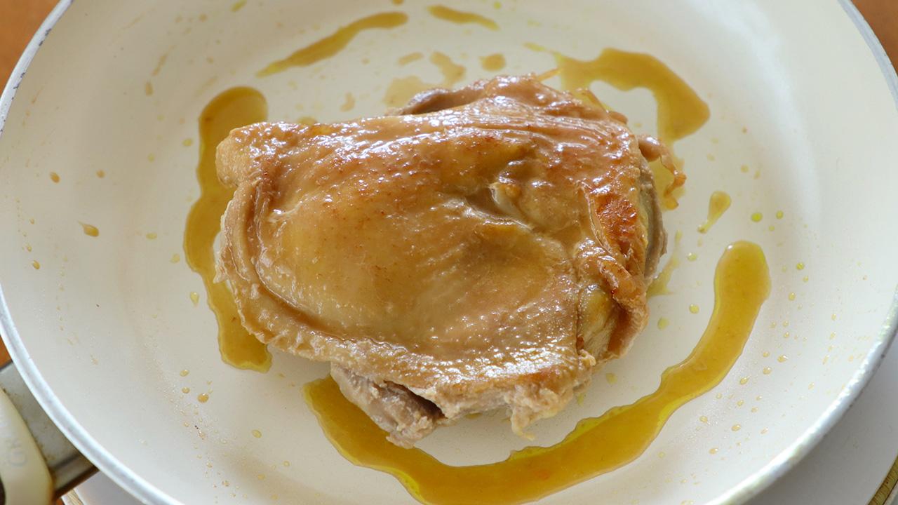 蒸し鶏と夏野菜の柚子こしょう和え_工程②