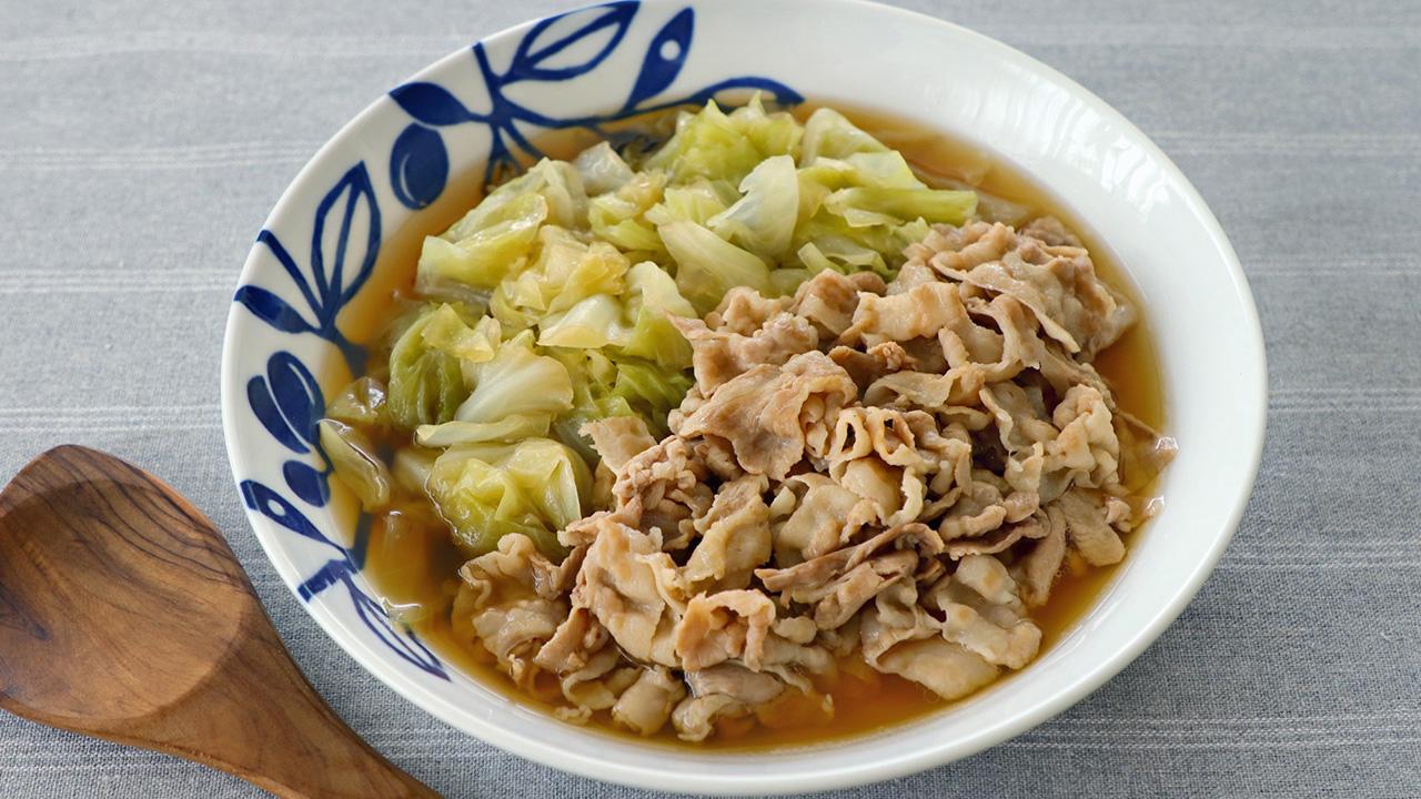 だしウマ豚キャベツ_完成