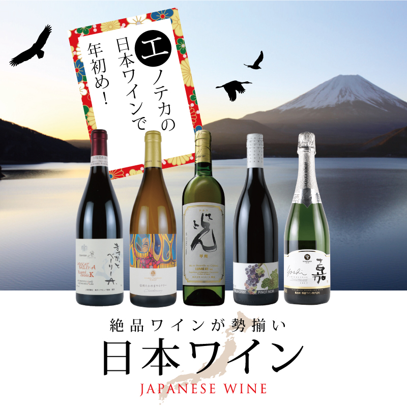 「日本ワイン」100種以上の日本ワインが勢揃い！