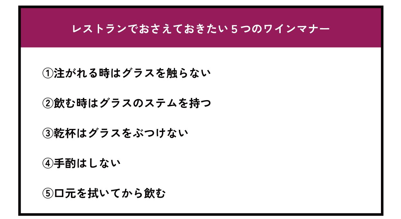 レストランでおさえたい5つのマナー