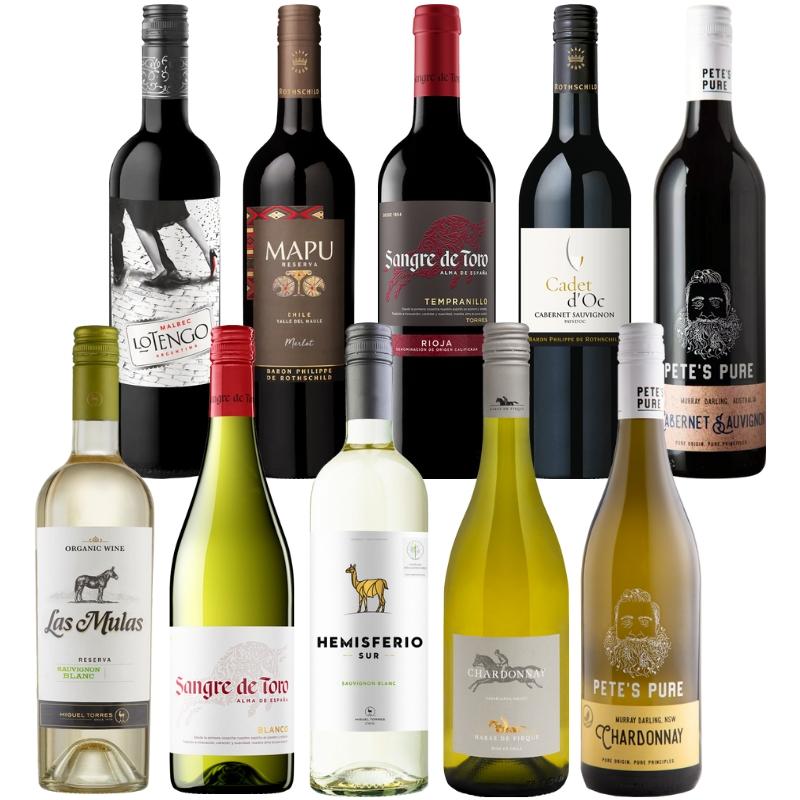 1本あたり1,210円！パーティーパックMIX10本セット MQ10-2 [750ml x 10]