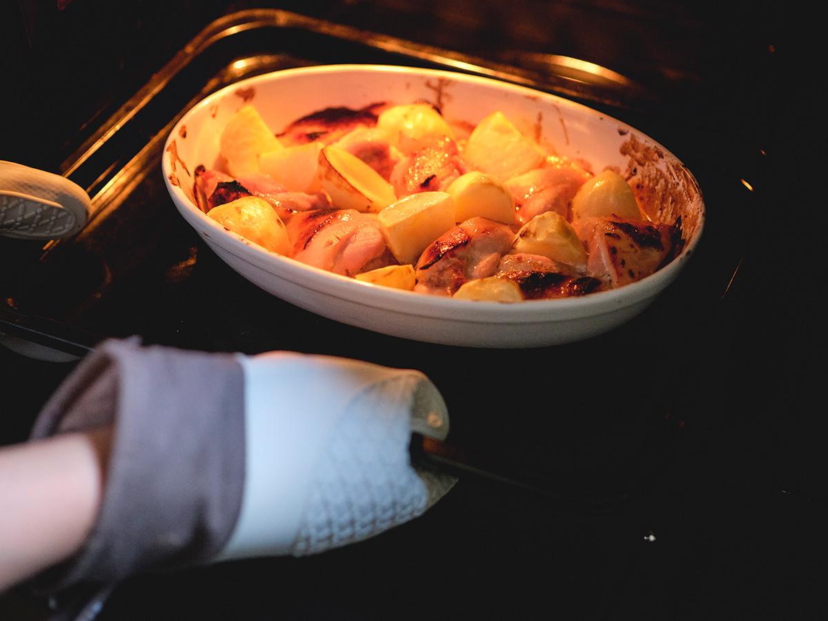 オーブンを使った料理