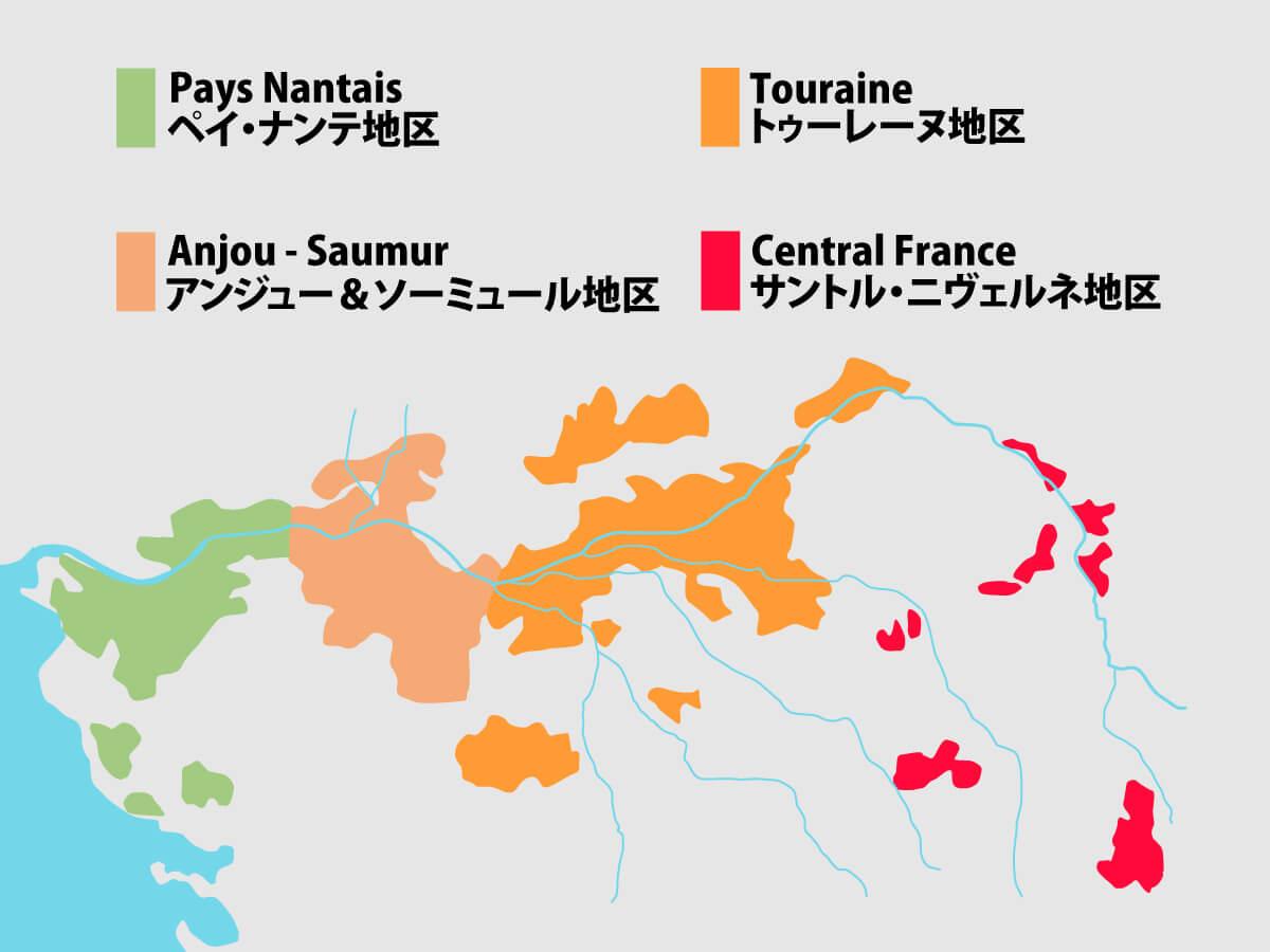 フランスの庭 と呼ばれる美しいロワール地方のワインの特徴とは エノテカ ワインの読み物