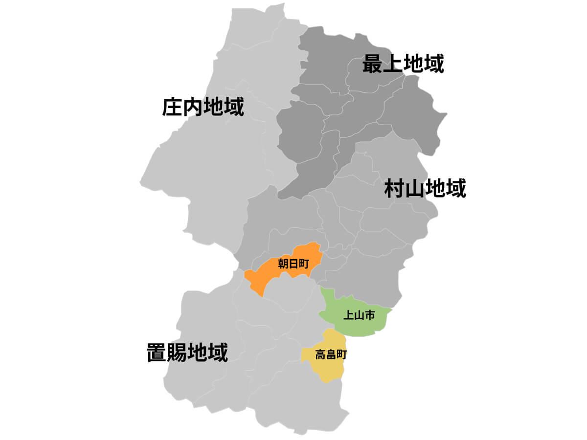 山形　地図