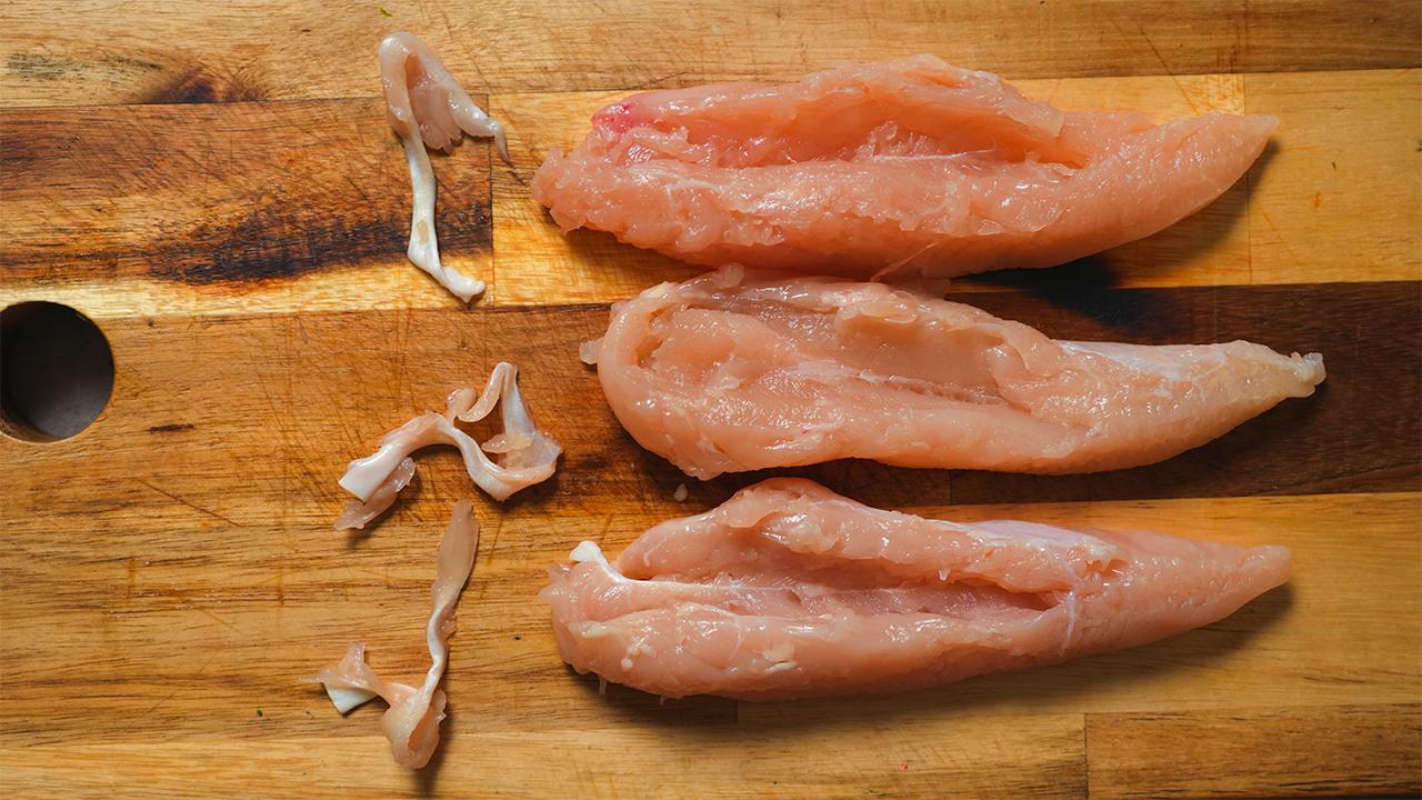 しっとり鶏ハム 梅肉オイルソース_工程