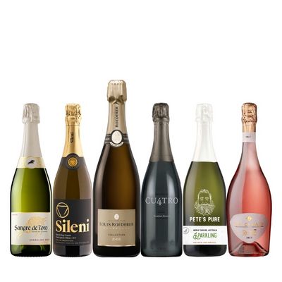 1本11,000円のシャンパン入り！夏の泡BOX6本セット UP7-2 [750ml x 6]