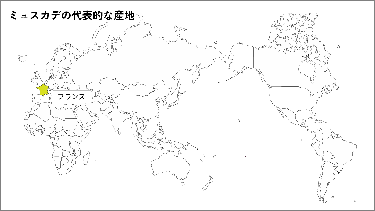 代表的な産地