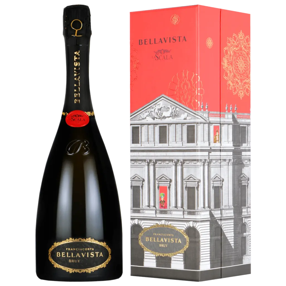 BELLAVISTA フランチャコルタ 2014 ブリュット・テアトロ・アッラ・スカラ・エディション [ボックス付