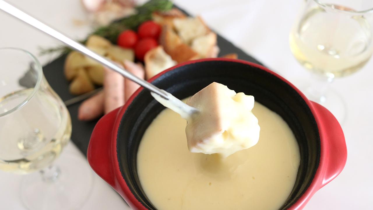 チーズフォンデュ